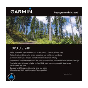 Garmin TOPO U.S. 24K Southwest microSD Card by Garmin