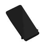 Garmin microSD card door for GPSMAP marine electronics, black plastic