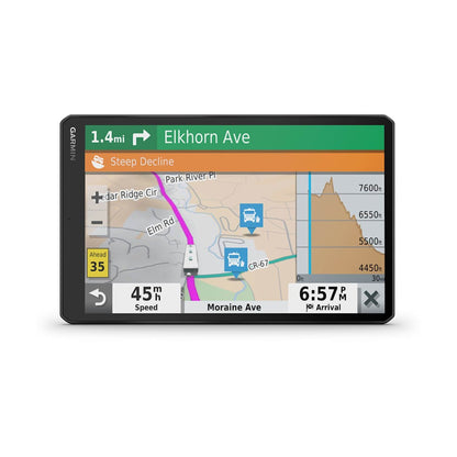 Garmin Vieo RV 1051 10-inch marine chartplotter GPS display with navigation map