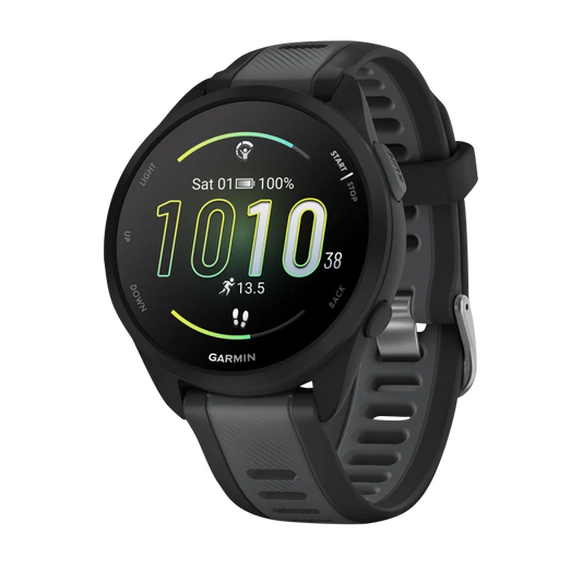 Garmin Forerunner 165 Music, Black/Slate Gray (010-02863-30) by Garmin