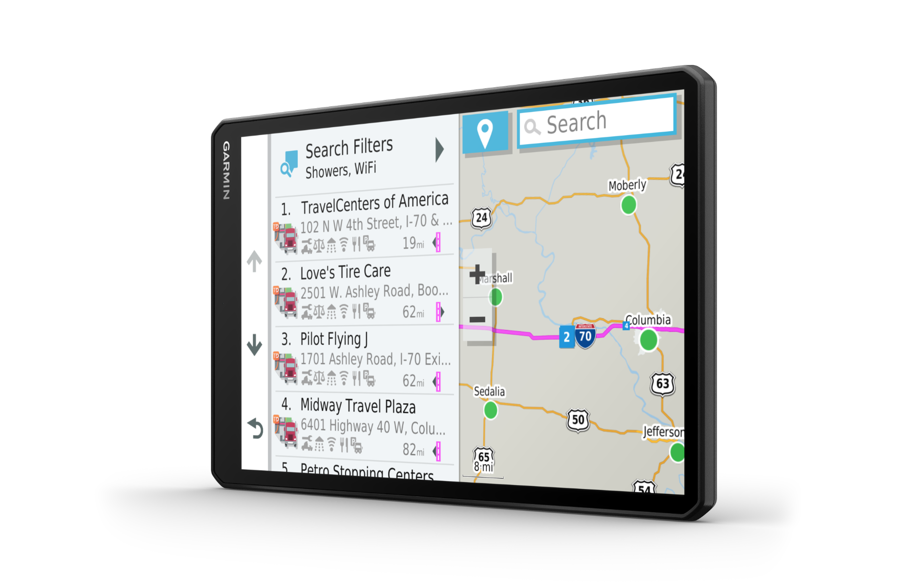 Garmin dezl OTR1010 GPS Truck Navigator - Thumbnail 4
