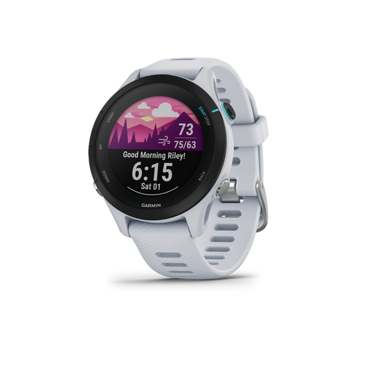 Garmin Forerunner 255S Music, Whitestone, Premium Fitness GPS Smartwatch for Runners (Garmin Certified Refurbished) by Garmin
