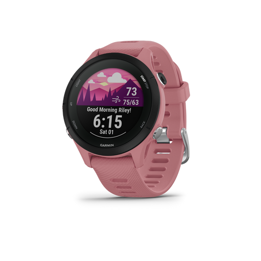 Garmin Forerunner 255S, Light Pink, Premium Fitness GPS Smartwatch for Runners (010-02641-03) by Garmin