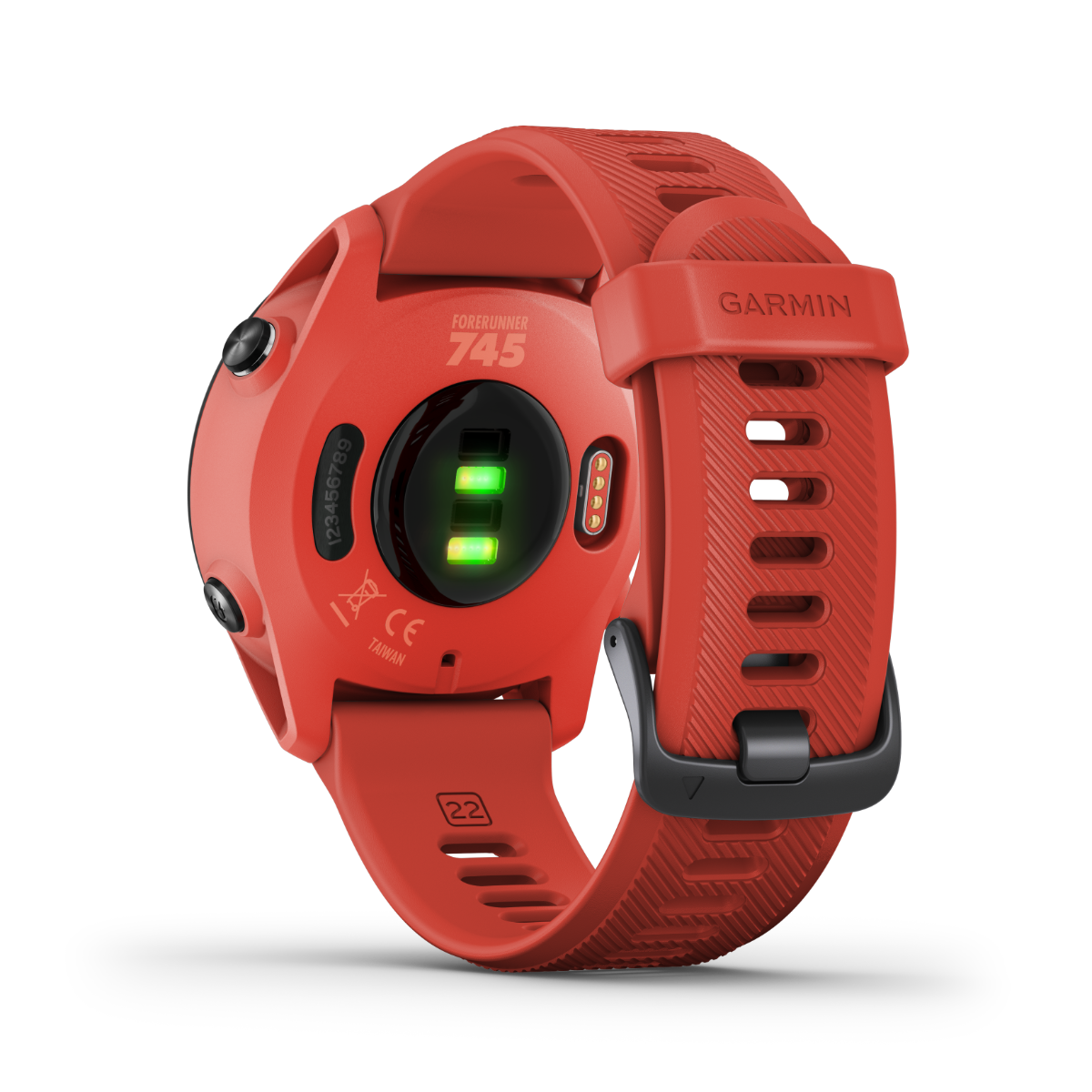 Garmin Forerunner 745 - Magma Red (010-02445-02) by Garmin