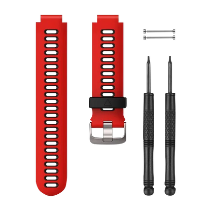 Garmin Lava Red/Black Watch Band (010-11251-0N) by Garmin