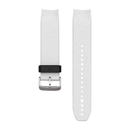 Garmin QuickFit 22 Watch Bands for Approach S60, White Silicone (010-12500-04) by Garmin