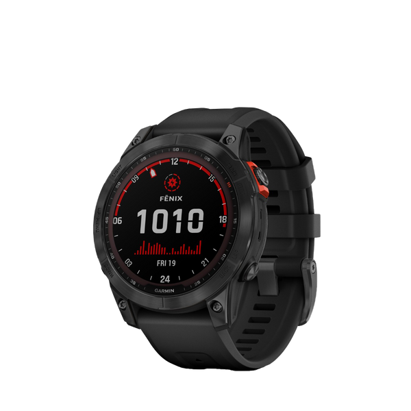 Garmin fenix 7S Solar Slate Gray with Black Band GPS Nation