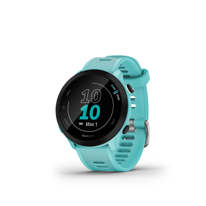Garmin Forerunner 55 Aqua, GPS Fitness Smartwatch (Garmin Certified Refurbished) by Garmin