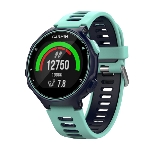 Garmin Forerunner 735XT Midnight & Frost Blue Run-Bundle (010-01614-13) by Garmin
