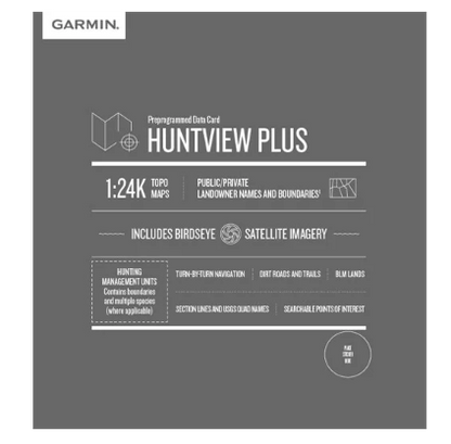 Garmin Huntview Plus Map West Virginia MicroSD Card (010-12645-03) by Garmin
