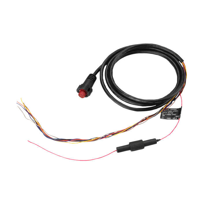 Câble d'alimentation Garmin (8 broches, pour EchoMAP et GPSMAP)