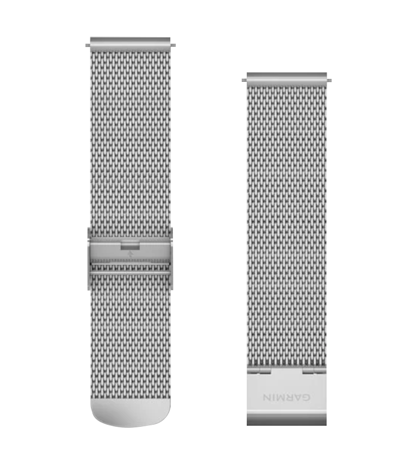 Garmin Quick Release Bands (20 mm) Silver Milanese (010-12924-23) by Garmin