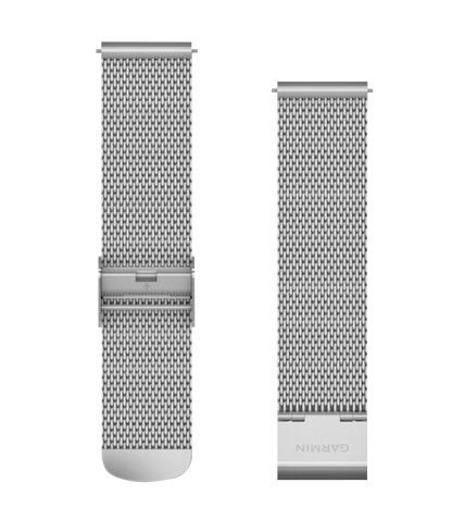 Garmin Quick Release Bands (20 mm) Silver Milanese (010-12924-23) by Garmin