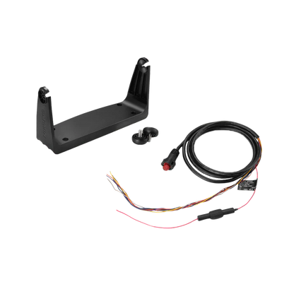 Garmin Second Mounting Station bracket with wiring harness for EchoMAP and GPSMAP marine displays