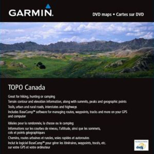 Garmin TOPO Canada - All of Canada Region, microSD Card by Garmin