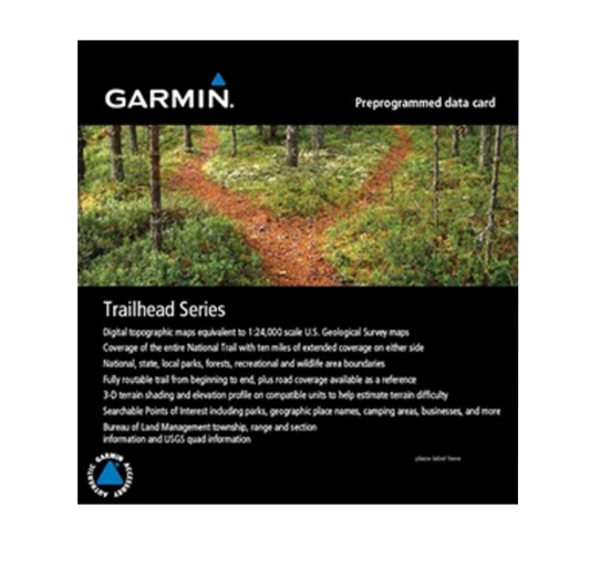 Garmin Trailhead Series - Pacific Crest Trail, microSD Card by Garmin