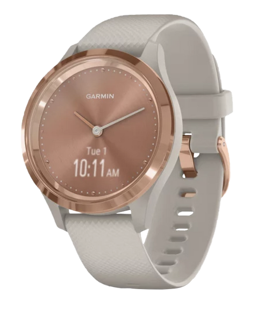 Garmin Vívomove 3S - Rose Gold with Light Sand Band (010-02238-02) by Garmin
