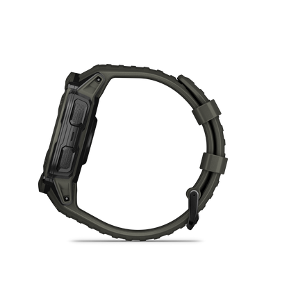 Garmin Instinct 2X Solar, Moss, Rugged GPS Smartwatch with Multi-Band GNSS, Built-in Flashlight, 24/7 Health Monitoring, and Unlimited Solar Battery Life (010-02805-15) by Garmin