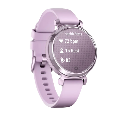 Garmin Lily 2, Metallic Lilac with Lilac Silicone Band (Garmin Certified Refurbished) by Garmin