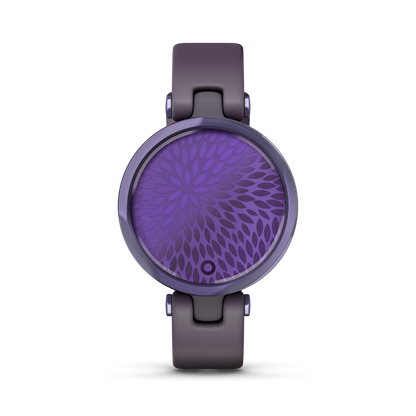 Garmin Lily Sport Edition, Midnight Orchid Bezel with Deep Orchid Case and Silicone Band (010-02384-02) by Garmin