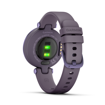 Garmin Lily Sport Edition, Midnight Orchid Bezel with Deep Orchid Case and Silicone Band (010-02384-02) by Garmin