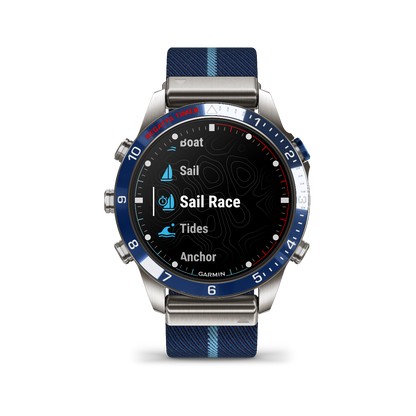 Garmin Captain (Gen 2), Luxury Modern Tool Watch (010-02648-10) by Garmin