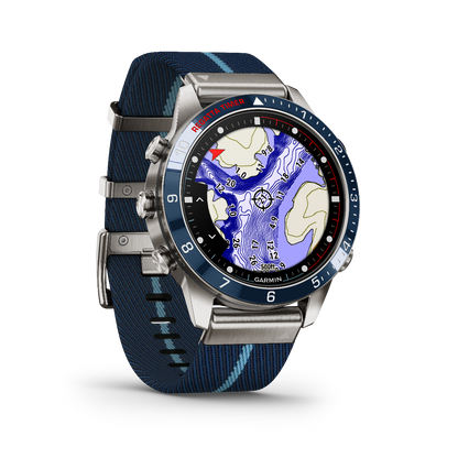 Garmin Captain (Gen 2), Luxury Modern Tool Watch (010-02648-10) by Garmin