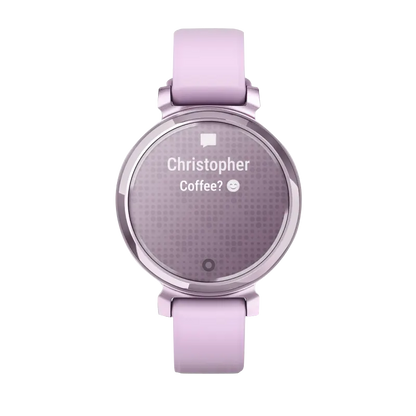 Garmin Lily 2, Metallic Lilac with Lilac Silicone Band (Garmin Certified Refurbished) by Garmin