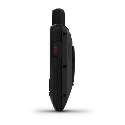 Garmin GPSMAP 86sci handheld marine GPS device; black body with red SOS button