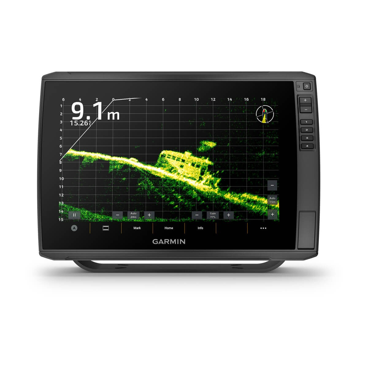 Garmin ECHOMAP Ultra 2 12" Chartplotters 125sv with GT56UHD-TM Transducer (010-02881-20)