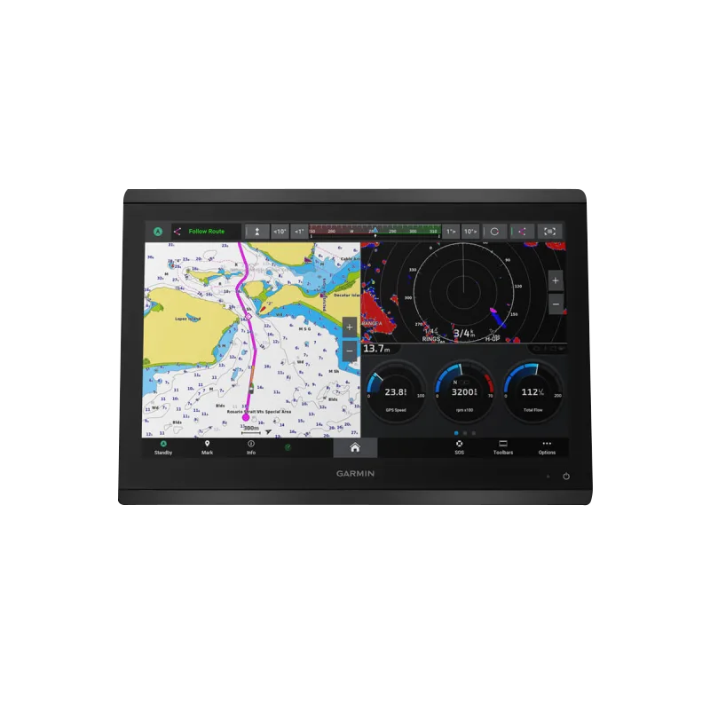 Garmin GPSMAP 8416xsv With Worldwide Basemap and Sonar (010-02093-02) by Garmin