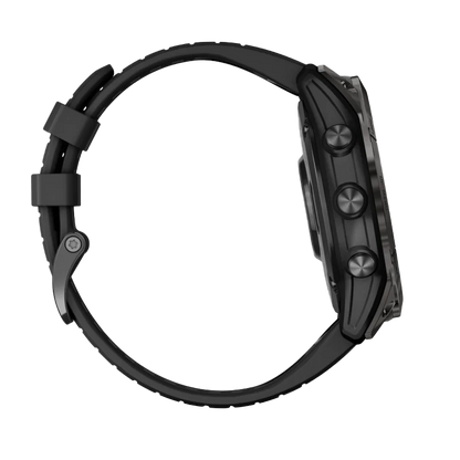 Garmin Epix Pro (Gen 2), 51 mm Sapphire Edition Carbon Gray DLC Titanium with Black Band (010-02804-00) by Garmin