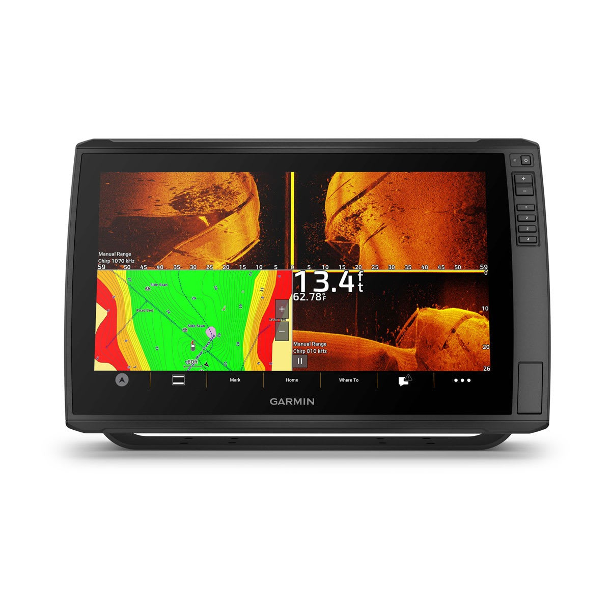 Garmin ECHOMAP Ultra 2 16" Chartplotters 166sv with GT56UHD-TM Transducer (010-03386-01)