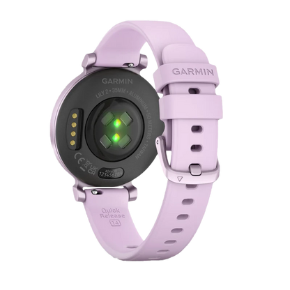 Garmin Lily 2, Metallic Lilac with Lilac Silicone Band (Garmin Certified Refurbished) by Garmin