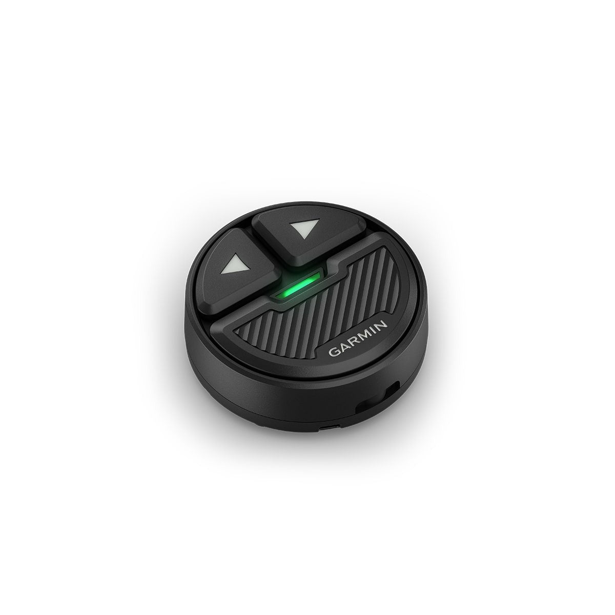 Garmin Spy Pole Mount remote control knob with up/down arrows, black with green LED