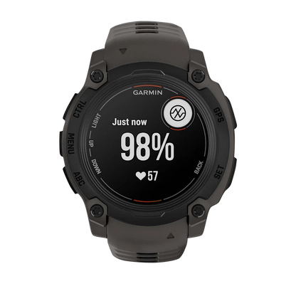 Garmin Instinct E, (40mm) Black with Charcoal Band (010-02932-00) by Garmin