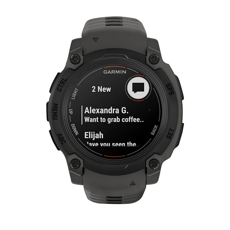 Garmin Instinct E, (40mm) Black with Charcoal Band (010-02932-00) by Garmin