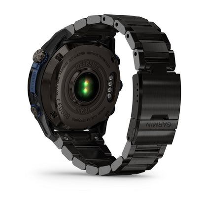 Garmin Descent Mk3i 51 mm carbon grey DLC titanium watch with DLC titanium band