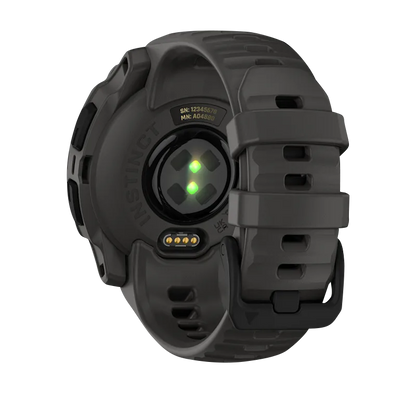 Garmin Instinct E, (40mm) Black with Charcoal Band (010-02932-00) by Garmin