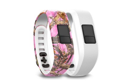 Garmin Pink Camo and White Bands (010-12452-32) by Garmin