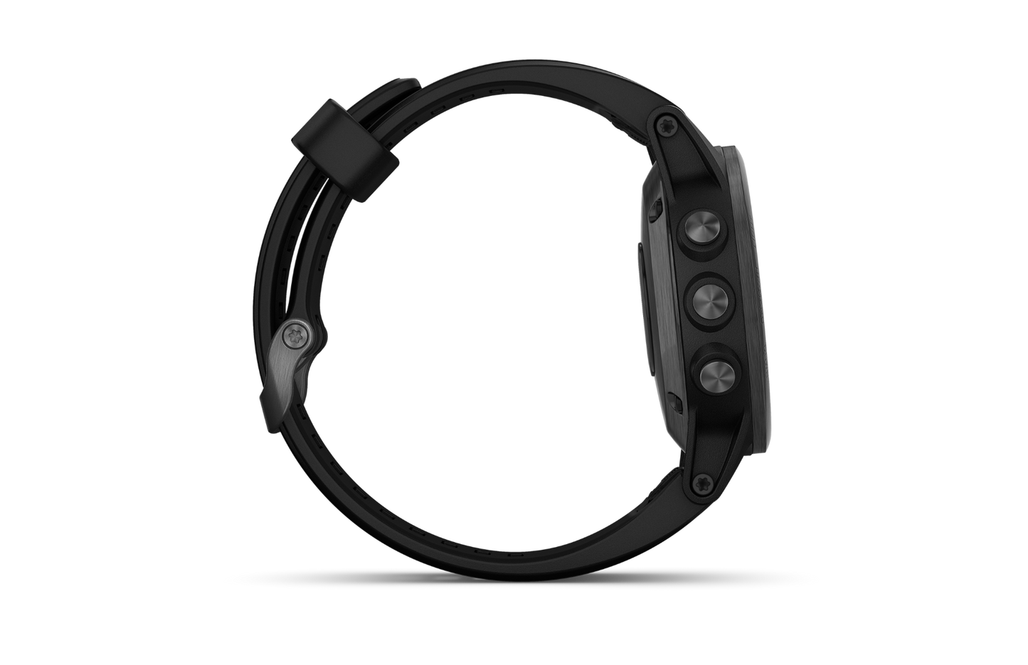 Garmin Fenix 5S Plus Sapphire Black w/ Black Band (010-01987-02) by Garmin