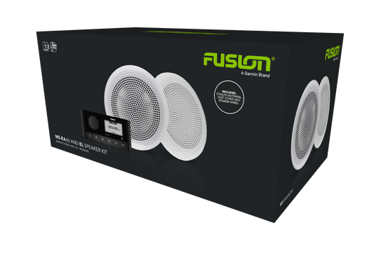 Garmin Fusion Stereo and Speaker Kits, MS-RA60 and EL Classic Speaker Kit (010-02405-50) by Garmin