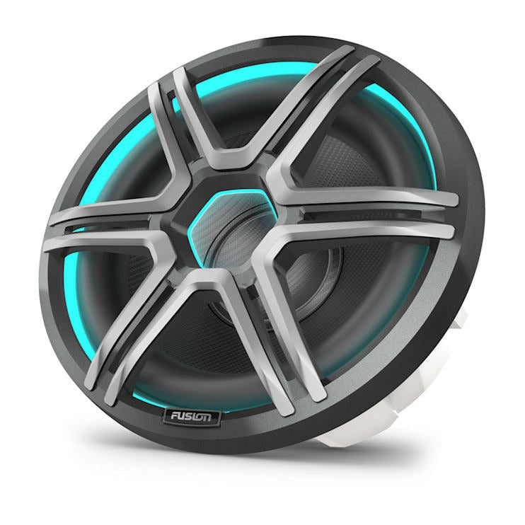 Garmin Fusion Apollo 12-inch LED marine subwoofer with sports grey grille