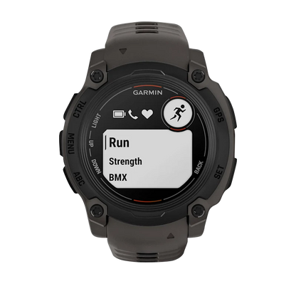 Garmin Instinct E, (40mm) Black with Charcoal Band (010-02932-00) by Garmin