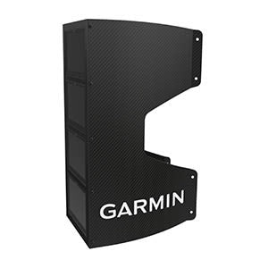 Garmin carbon fiber mast bracket, 4-pack, black with Garmin logo for fish finder transducers