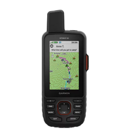 Garmin GPSMAP 66i, Handheld Outdoor/Trail GPS with TOPO Maps and InReach SOS (Garmin Certified Refurbished) by Garmin