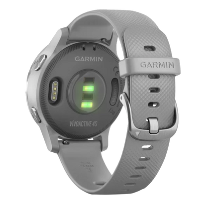Garmin Vivoactive 4S - Silver with Gray Band (010-02172-01) by Garmin