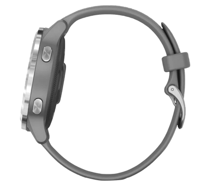 Garmin Vivoactive 4S - Silver with Gray Band (010-02172-01) by Garmin