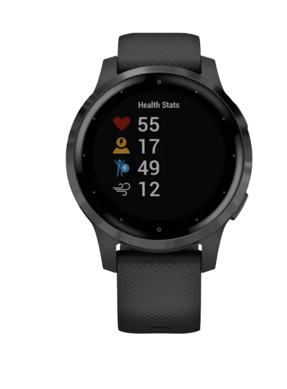 Garmin Vivoactive 4S Slate with Black Band (010-02172-11) by Garmin