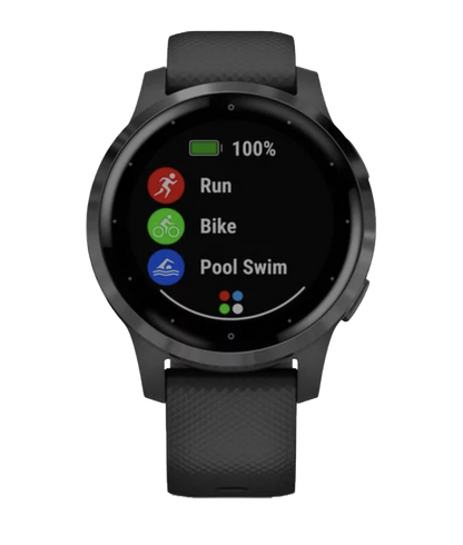 Garmin Vivoactive 4S Slate with Black Band (010-02172-11) by Garmin